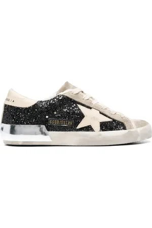 Golden Goose Super-Star glitter-detail sneakers
