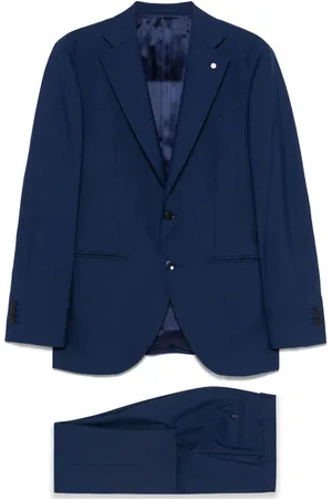 LUIGI BIANCHI MANTOVA Virgin-wool suit