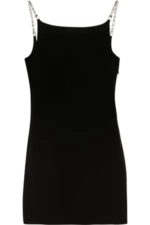 GCDS Logo-chain cady mini dress