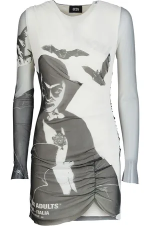 GCDS Dracula Tulle mini dress