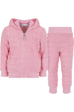 Lapin House Fleece-logo track suit