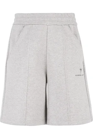 Giuseppe Zanotti Logo-embroidered shorts