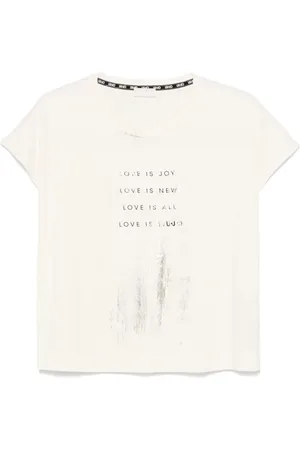 Liu Jo Slogan-print T-shirt