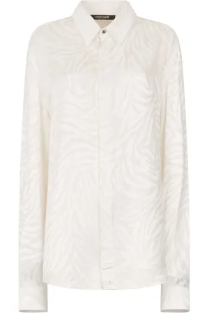 Roberto Cavalli Tiger-print shirt