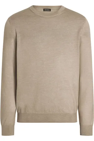 Ermenegildo Zegna M??lange crew-neck sweater