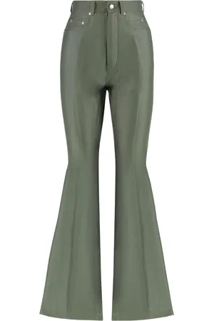 Rick Owens Pressed-crease trousers