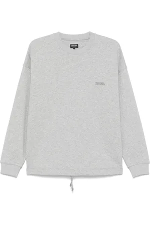 Ermenegildo Zegna Logo-embroidered sweatshirt