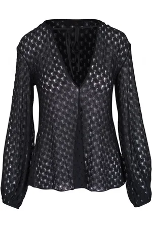 Missoni Patterned-jacquard blouse