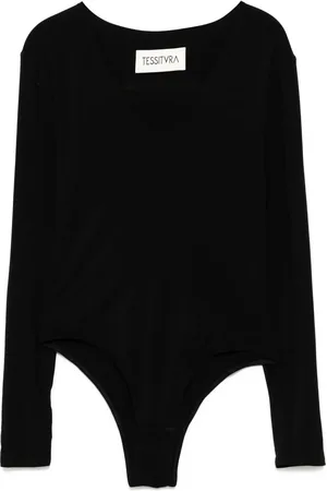 Tessitura Body Couture V-neck bodysuit