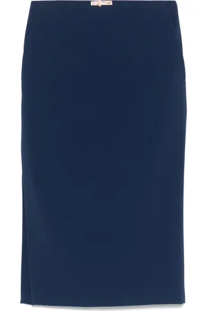 Elisabetta Franchi Crepe midi skirt