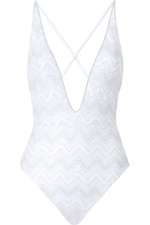 Missoni Zigzag-pattern swimsuit