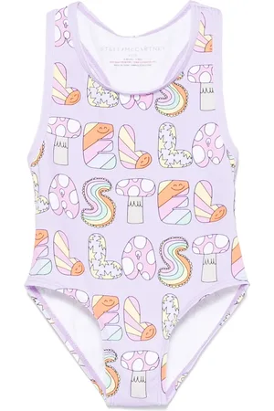 Stella McCartney Logo-print swimsuit