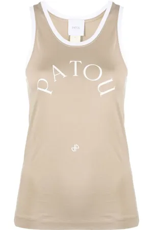 Patou Logo-print tank top
