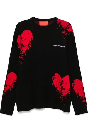 Vision Of Super Embroidered-logo sweater