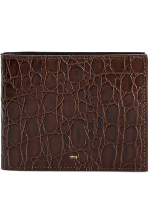 Giuseppe Zanotti Albert 2.0 crocodile-effect wallet