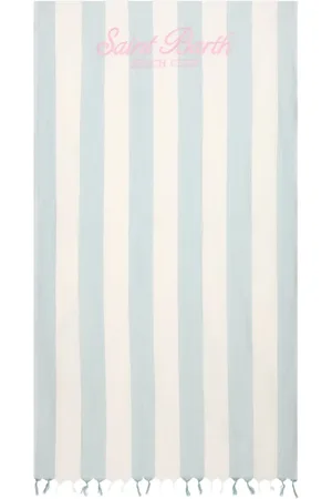 MC2 SAINT BARTH Striped beach towel