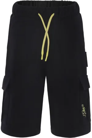 John Richmond Logo-embroidered shorts