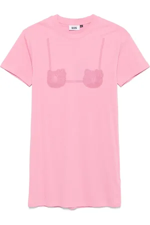 GCDS X Hello Kitty printed-bra mini dress