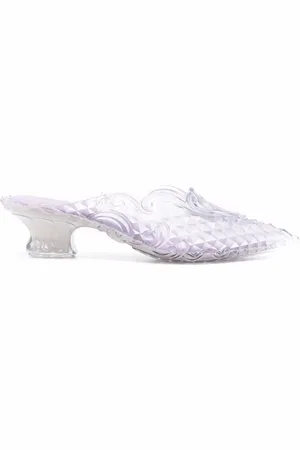 Melissa Textured low-heel mules