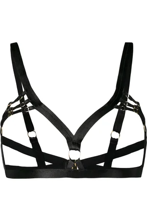 BORDELLE Satin open bra