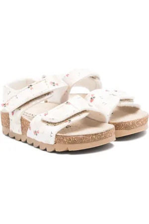 MONNALISA Rooster-print sandals