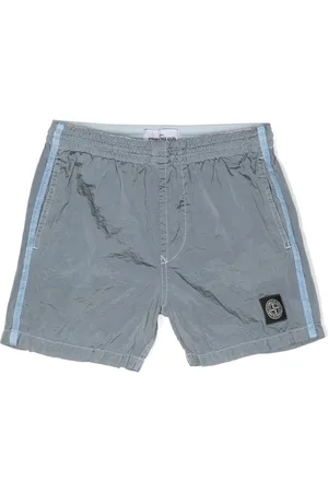 Stone Island Compass metallic swim shorts