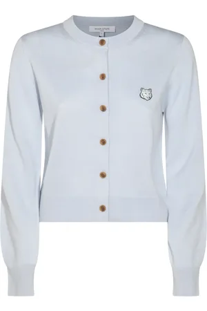 Maison Kitsuné Bold Fox Head-patch cardigan