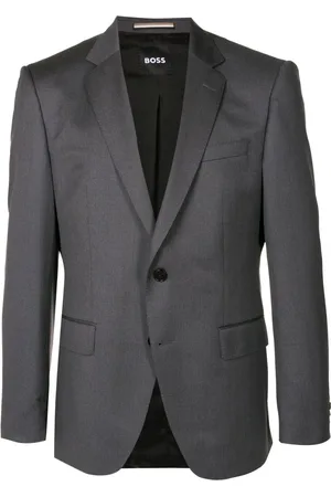 HUGO BOSS Single-breasted fitted blazer