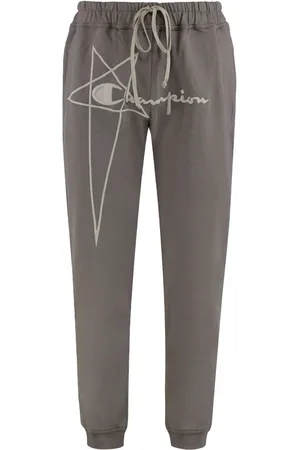 Rick Owens X Champion cotton track pants