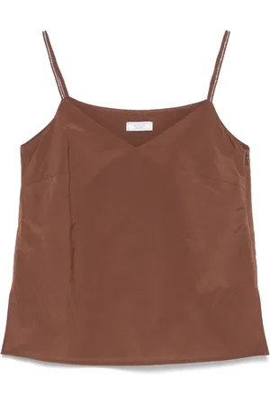 PESERICO SIGN V-neck top
