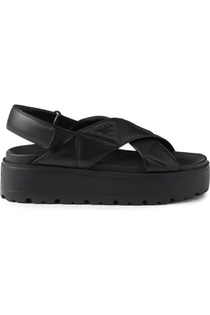 Prada 45mm leather sandals