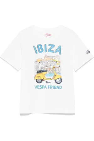 MC2 SAINT BARTH Ibiza-print T-shirt