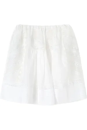 ERMANNO SCERVINO Valencienne-lace mini skirt