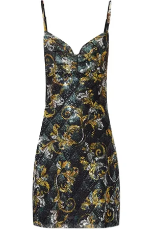VERSACE Sequin-embellished dress
