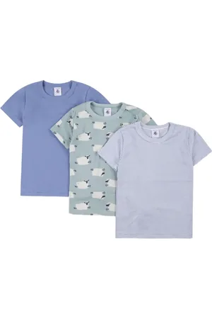 Petit Bateau Printed T-shirt (pack of three)