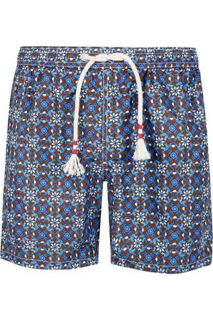 MC2 SAINT BARTH Graphic-pattern swim shorts