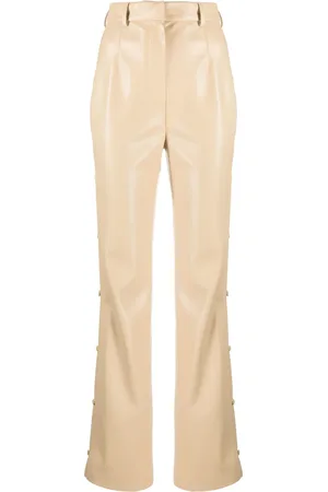 Nanushka High-waist straight trousers