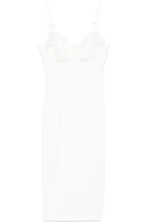 Elisabetta Franchi Bustier midi dress