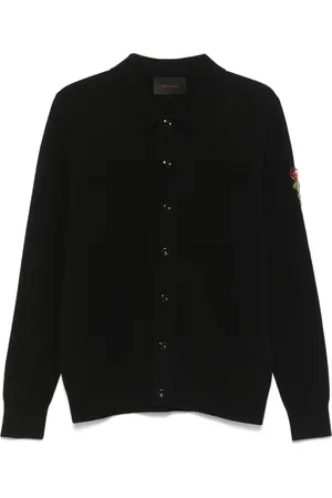 Simone Rocha Crystal-flower cardigan