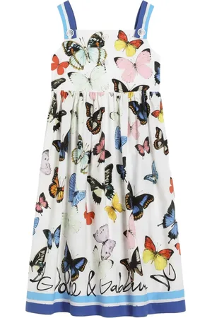 Dolce & Gabbana Butterfly-print dress