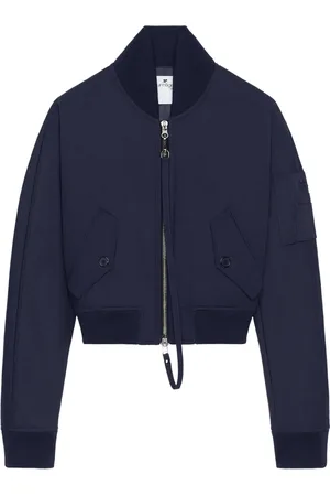 Courrèges Cropped bomber jacket