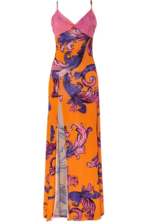 VERSACE Floral-print dress