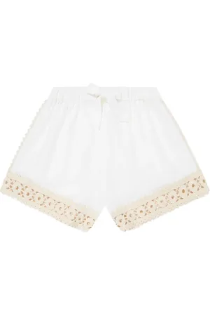 ZIMMERMANN Lace-trimmed shorts