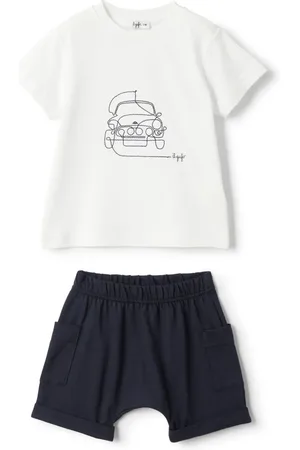 Il gufo T-shirt and cargo shorts set