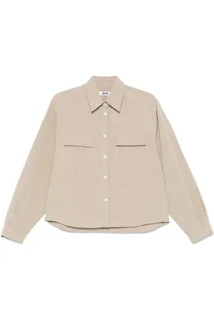 GRIFONI Slub-textured shirt