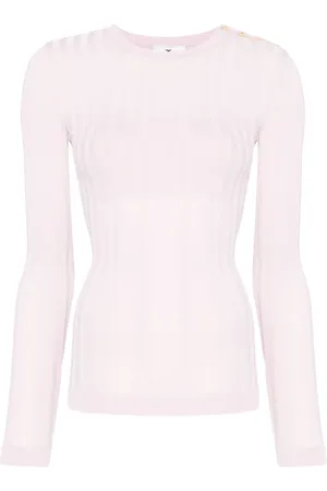 Elisabetta Franchi Sheer-detailed sweater