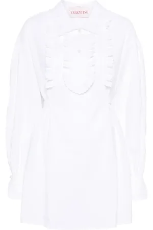 VALENTINO GARAVANI Ruffle-detail mini dress