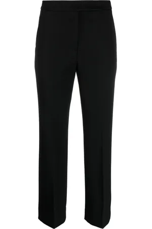 Tory Burch Cropped wool tailored trousers