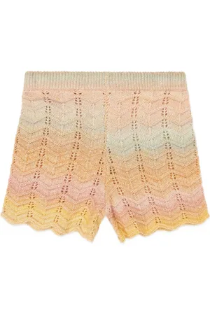 ZIMMERMANN Ombré crochet shorts