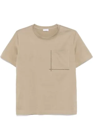 Brunello Cucinelli Monili chain-detail T-shirt